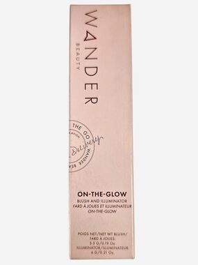 Wander Beauty On-The-Glow Blush/Illuminator Duo — in Sienna Sunset & Nude Glow